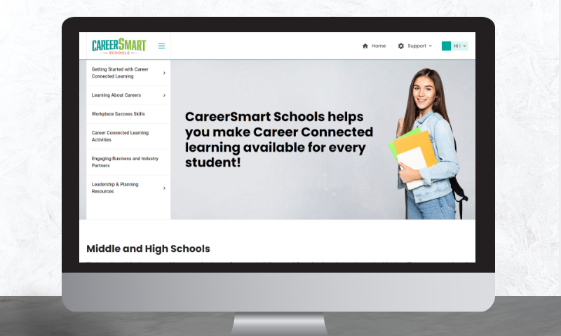 CareerSmart School – Migrating to a Customized CMS Solution
