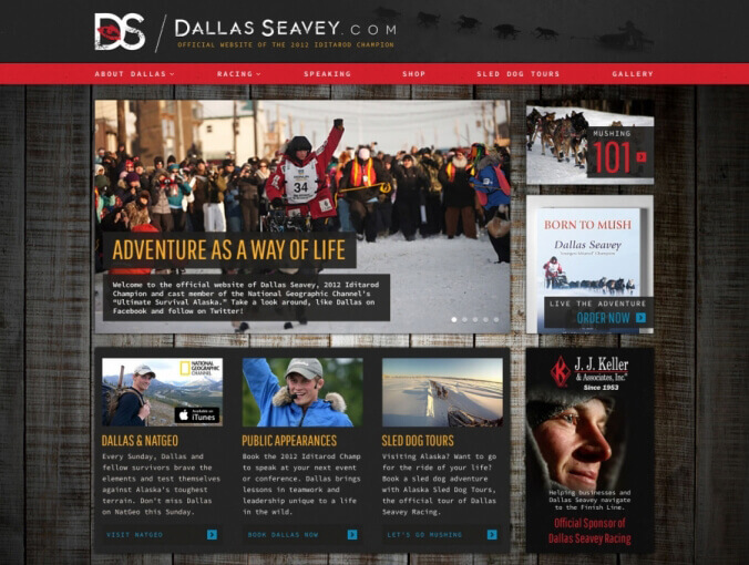 CSL Launches New Official Website DallasSeavey.com