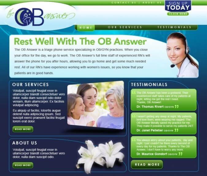 OB Answer Takes Physican Triage to the Web