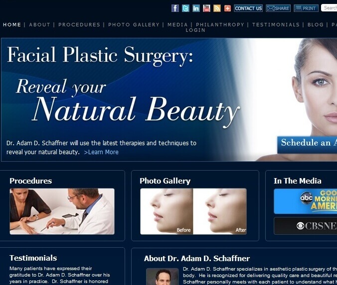 Plastic Surgery Institute of NY Goes Live