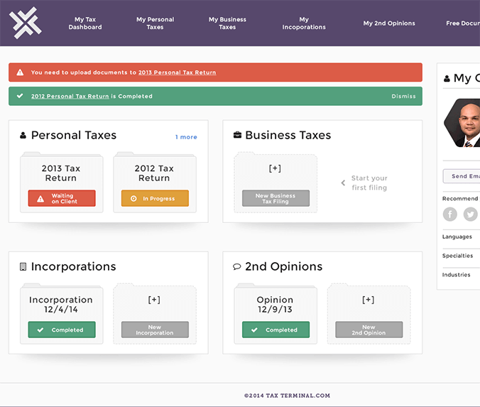 Taxterminal.com Goes Live with New Tax Preparation Portal