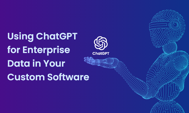 Using ChatGPT for Enterprise Data in Your Custom Software