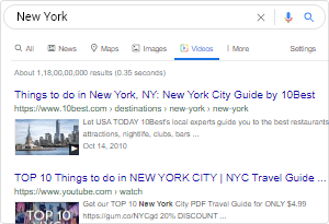 Filter Search Results