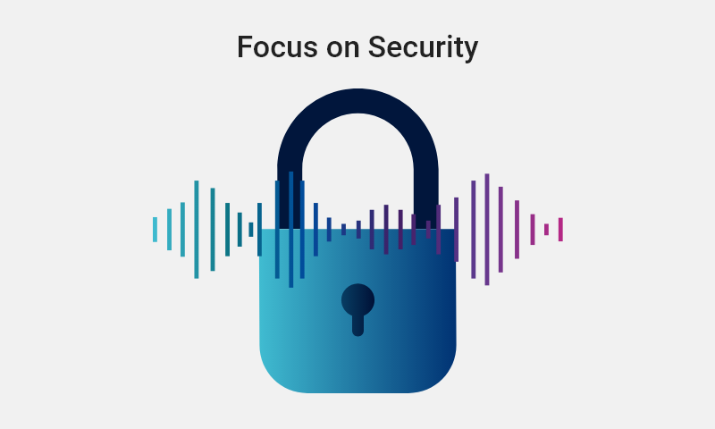 5. Focus on security