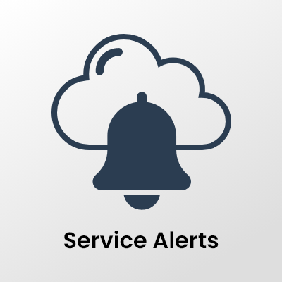 Integration with weather and service alerts