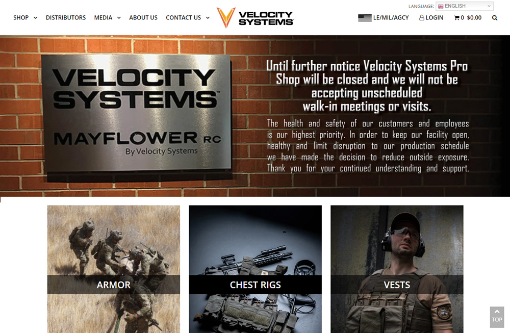 Velocity Systems home width=