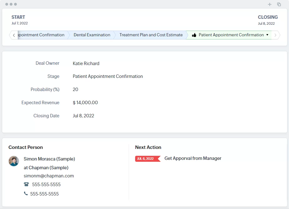 Patient Appointment Confirmation