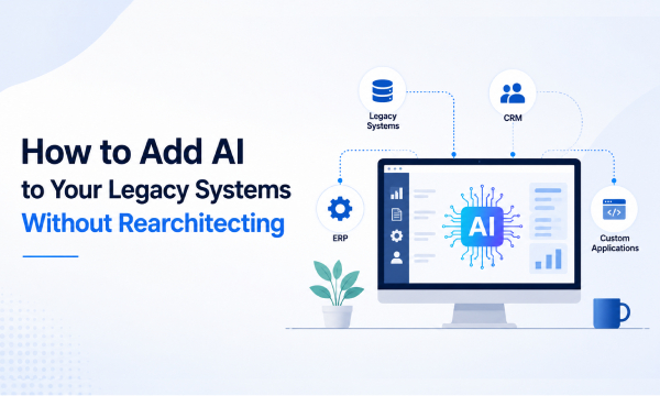 How to Add AI to Your Legacy Systems Without Rearchitecting