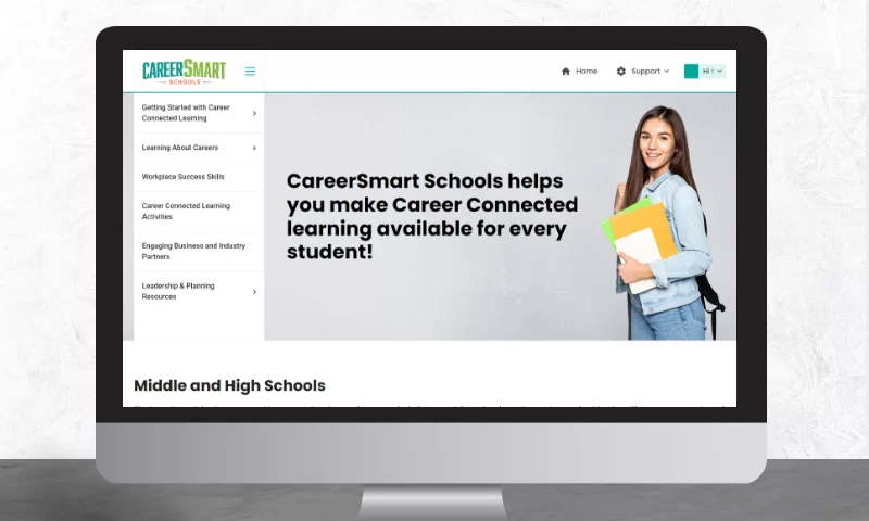 CareerSmart School – Migrating to a Customized CMS Solution