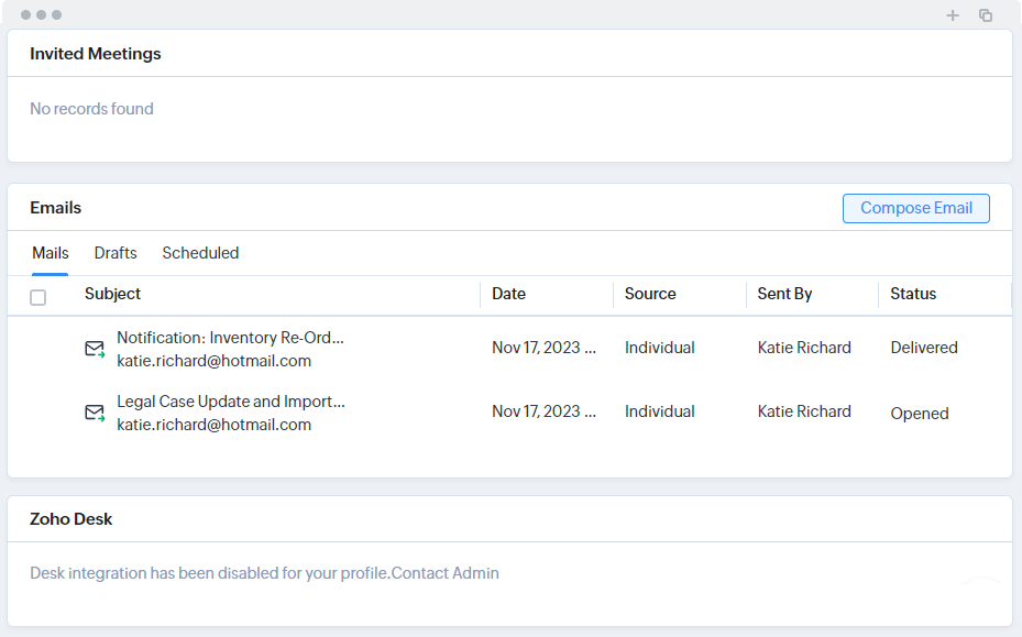 Client Communication